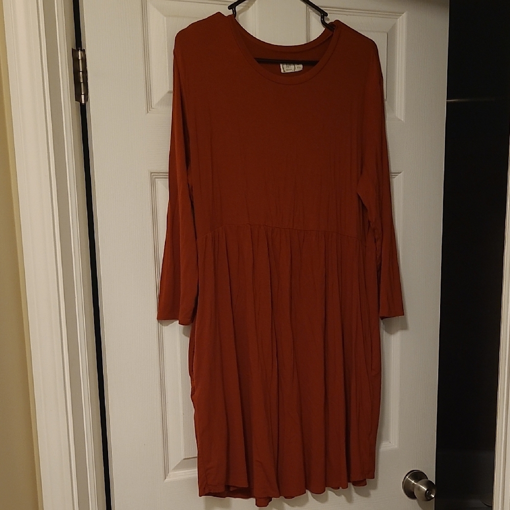 Maurices Elegant Rust Dress Size XL